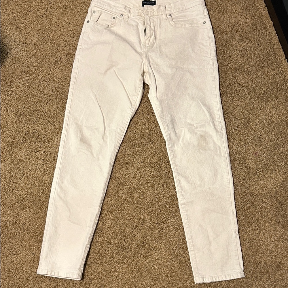 Lucky Brand Cream Denim Jeans